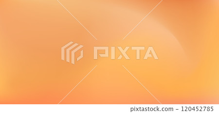 Vibrant fluid wavy orange vector mesh gradient background. Delicate soft shiny summer sun digital watercolor print for nature fire flame concept, lava explosion design, liquid banner 120452785