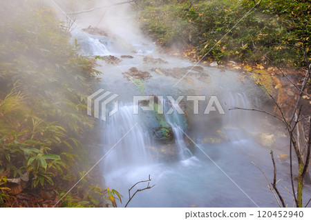 大湯沼川天然足浴:享受登別自然與蒸氣的步道 大湯沼川天然足浴:享受登別自然與蒸氣的步道 120452940