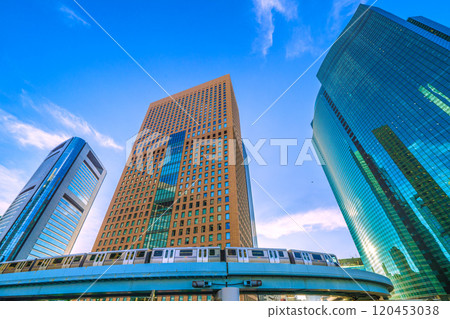 日本東京街景:汐留辦公區、百合海鷗等景觀=3天 日本東京街景:汐留辦公區、百合海鷗等景觀=3天 120453038