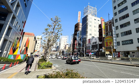 大阪市北區天滿站週邊景觀 120453147