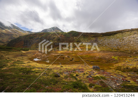 Autumn in Tateyama Murodo ~ Blood Pond Hell 120453244