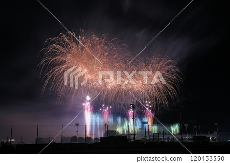 The 1st Yonezawa Sengoku Fireworks Festival 120453550