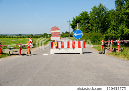 Road block 120453775