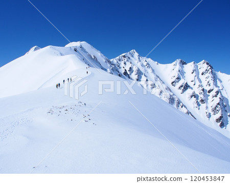 Winter in the Northern Alps: Happo-one and Mt. Karamatsu Winter in the Northern Alps: Happo-one and Mt. Karamatsu 120453847