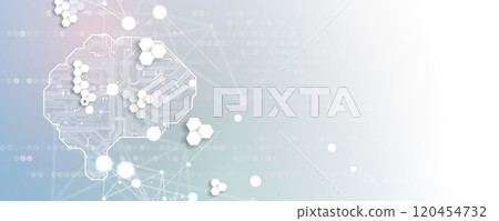 Artificial intelligence business and technology concept 120454732
