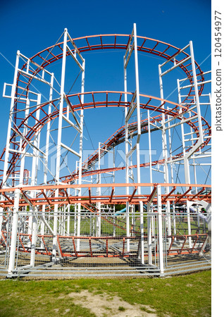 Rollercoaster track 120454977