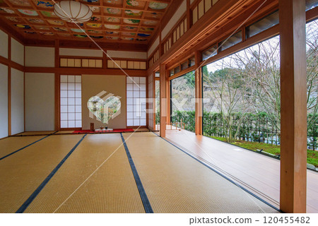 精壽院迎賓殿（Sokuten-noma）伊目窗和天花板繪畫 120455482