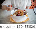 Acai bowls grown in the natural environment of Guam and Hawaii 120455620
