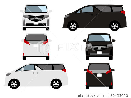 車輛插畫素材-一廂式客車 車輛插畫素材-一廂式客車 120455630