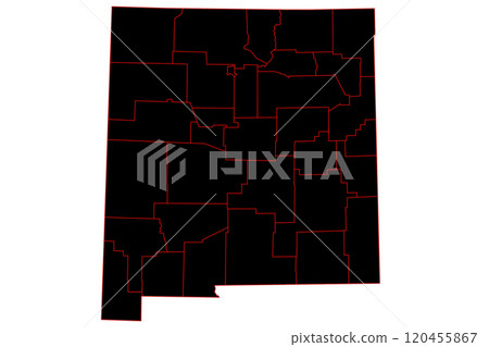 New mexico map  120455867