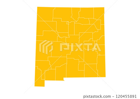 New Mexico administrative map. counties map of New Mexico, blank Map, empty map of New Mexico New Mexico administrative map. counties map of New Mexico, blank Map, empty map of New Mexico 120455891