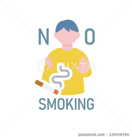 Men who quit smoking 120456594