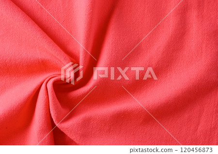 red color of fabric textile texture, abstract image for fashion cloth design background red color of fabric textile texture, abstract image for fashion cloth design background 120456873