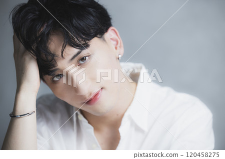 man in white shirt man in white shirt 120458275