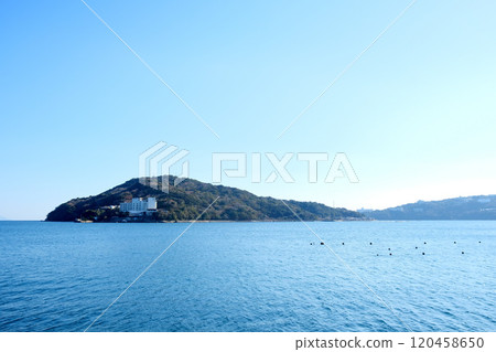 Toba City, Mie Prefecture_East view from Sadahama Higashi Park 3_January 2023 Toba City, Mie Prefecture_East view from Sadahama Higashi Park 3_January 2023 120458650