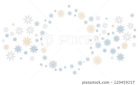Christmas Snowflakes design Winter snow icon Christmas Snowflakes design Winter snow icon 120459157