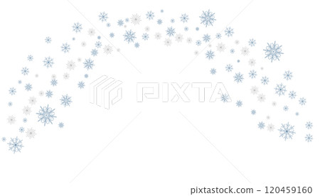 Christmas Snowflakes design Winter snow icon 120459160