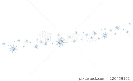 Christmas Snowflakes design Winter snow icon 120459161