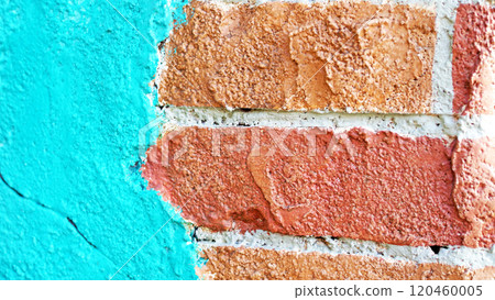 Colorful and retro-modern painted exterior walls Colorful and retro-modern painted exterior walls 120460005