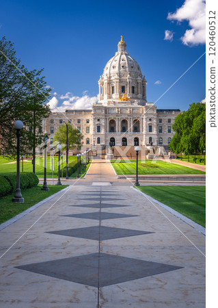 St. Paul, Minnesota, USA at the State Capitol Building 120460512