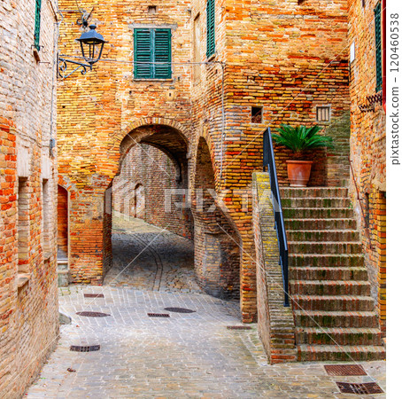 Corinaldo, Italy Historic Streets Corinaldo, Italy Historic Streets 120460538