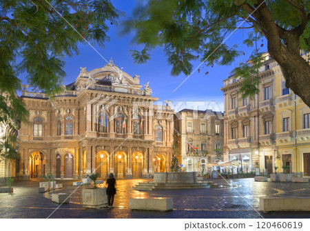 Catania, Sicily, Italy at Bellini Plaza 120460619