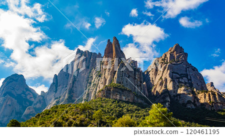 Mountain of Montserrat, Catalonia Spain. 120461195