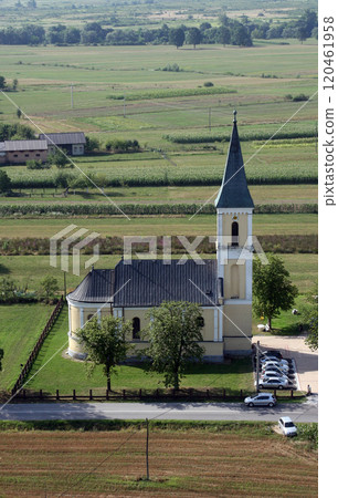 Parish Church of Saint Joseph in Sisljavic, Croatia 120461958
