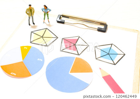 Graphs and businessmen Graphs and businessmen 120462449