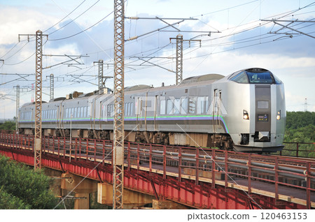 函館本線 豐幌江別 JR 北海道 789 系列 1000 系列 HL-1007 編組（札幌）超級神威 120463153