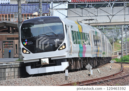 中央幹線上野原JR東日本E257系列0 M-102編隊（松本）梓凱治 120463392