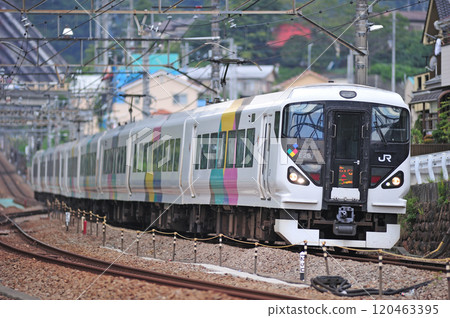 中央本線 上野原 JR 東 E257 系列 0 系列 M-114 編隊（松本）梓海治 120463395