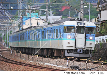 中央幹線上野原JR東日本115系列C14編組(長野) 中央幹線上野原JR東日本115系列C14編組(長野) 120463402