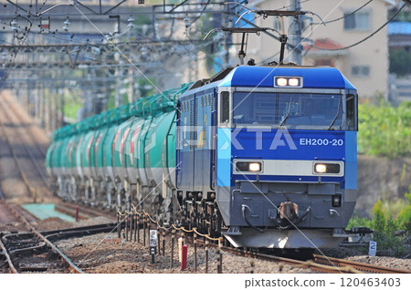 中央本線 上野原 JR 貨運 EH200-20(高崎) 中央本線 上野原 JR 貨運 EH200-20(高崎) 120463403