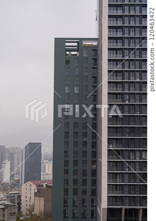 Modern architecture of Tbilisi's downtown Modern architecture of Tbilisi's downtown 120463472