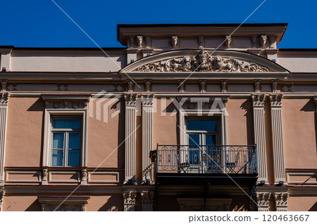 Restored architecture of Old Tbilisi Restored architecture of Old Tbilisi 120463667