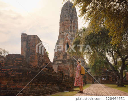 Travel to Ancient City of Ayutthaya, Thailand 120464651