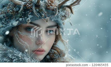 fairy tale mystical creatures of winter tales and myths 120465435