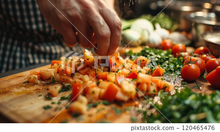 Healthy Lifestyle concept healthy eating . 120465476