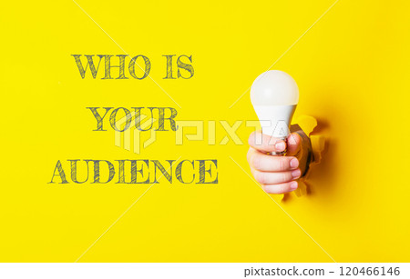 Concept of being aware of one's audience and catering to their needs Concept of being aware of one's audience and catering to their needs 120466146