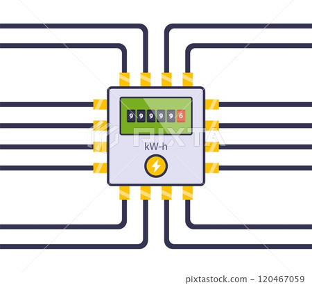 electrical wiring diagram. 120467059