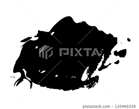 Nail Polish Splash Isolated, Paint Drops, Enamel Spill, Nailpolish Blob, Cosmetic Smear, Nail Polish Splash 120468326