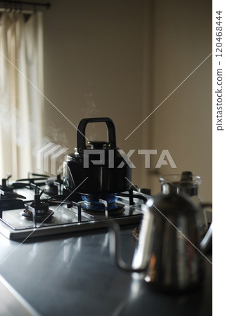 沸水沖泡咖啡 120468444