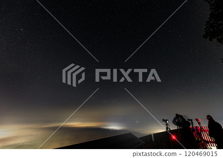 春季星空：攝影師瞄準星空和天空雲海的壯觀景色 120469015