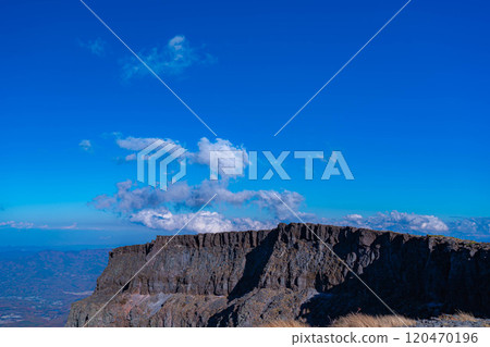[Mountain material] Iodake explosion crater [Nagano Prefecture] 120470196