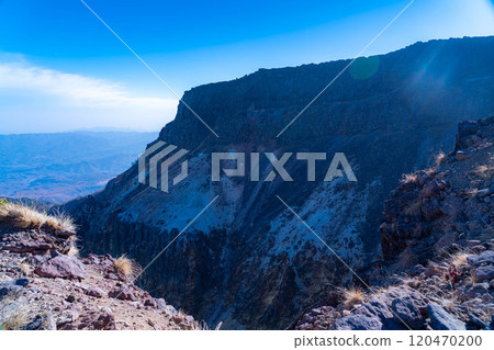 [Mountain material] Iodake explosion crater [Nagano Prefecture] 120470200