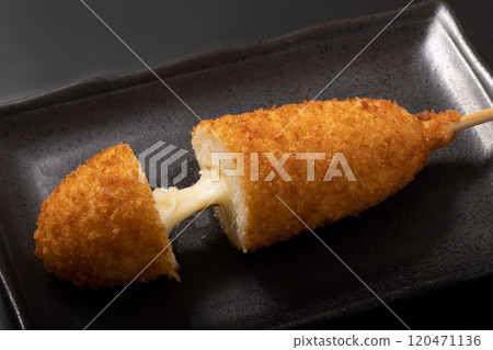 Cheese Hot Dog (Crispy Cheese Hot Dog) Cheese Hot Dog (Crispy Cheese Hot Dog) 120471136
