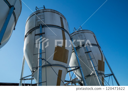 家禽養殖場飼料罐 120471622