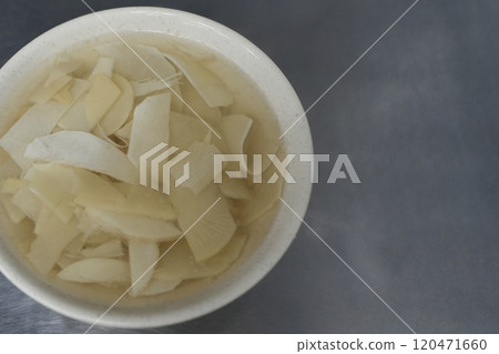 Taiwanese breakfast: Bamboo shoot soup Taiwanese breakfast: Bamboo shoot soup 120471660
