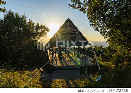 Osaka: Evening view from Nukatayama Observatory 120472766